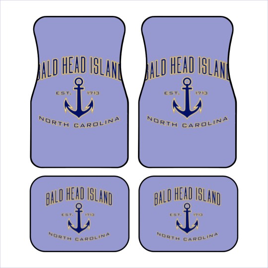 Discover Bald Head Island Nc For Women & Men Car Mats