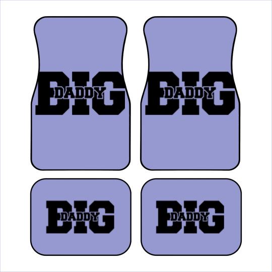 Discover Big Daddy father's day Dad father hero logo Car Mats
