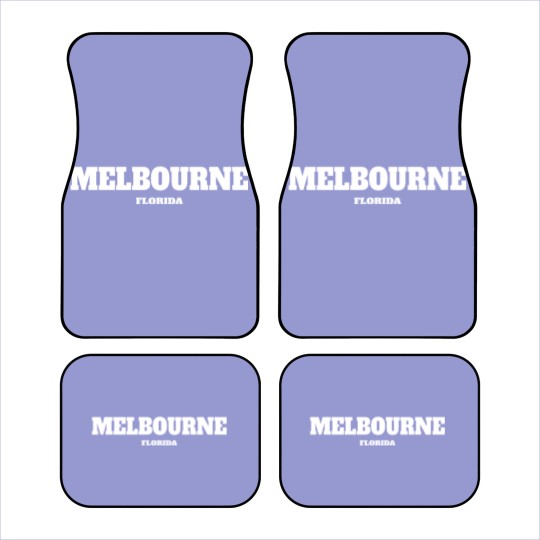 Discover FLORIDA MELBOURNE US EDITION Car Mats