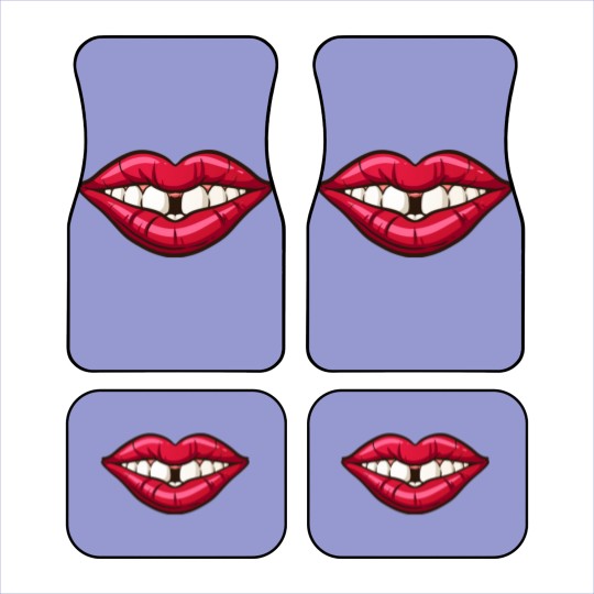Discover Lips, Teeth, and Gap - Teeth And Lips - Car Mats