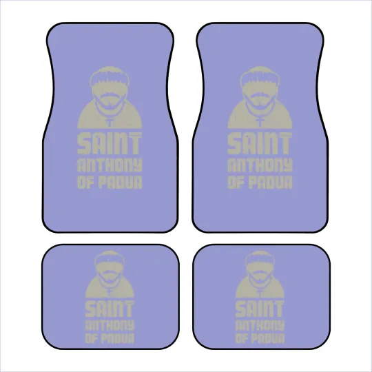 Discover Catholic St Anthony Car Mats