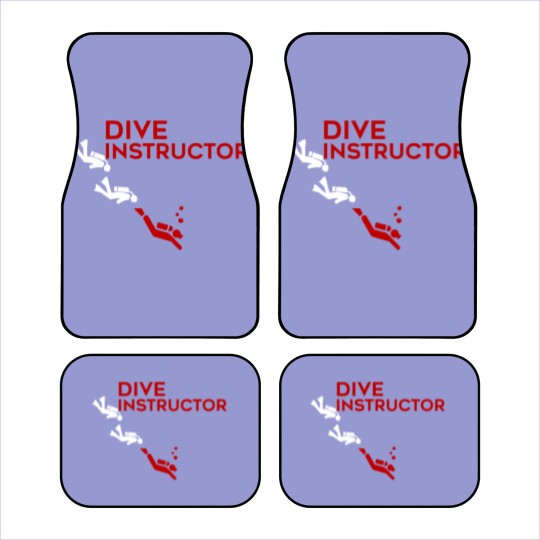 Discover Dive Instructor - Dive Instructor Car Mats
