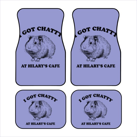 Discover Fleabag| I Got Chatty At Hilary's Cafe| Guinea Pig Cafe - Fleabag - Car Mats