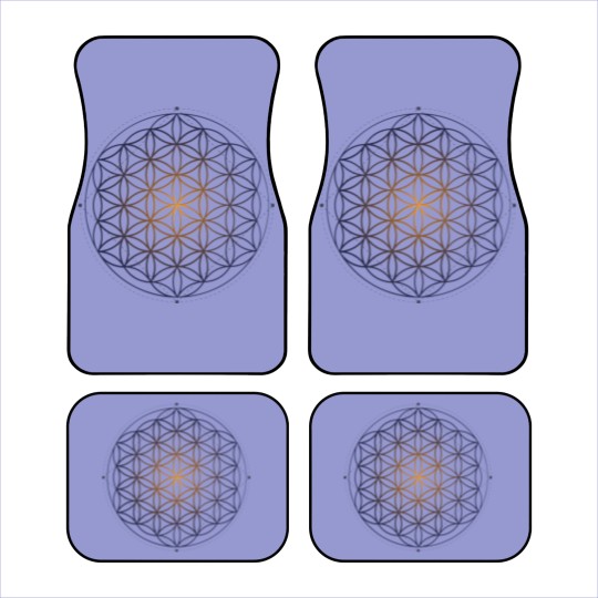 Discover Sacred Geometry Flower of Life - Sacred Geometry - Car Mats