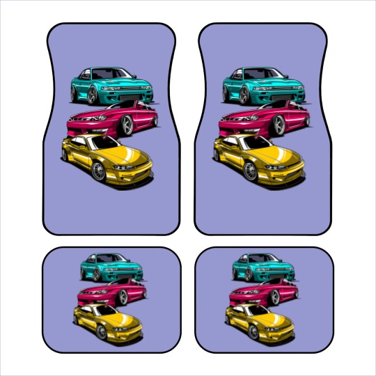 Discover JDM Legend Retro Gaming Racecar Tuning Car Car Mats