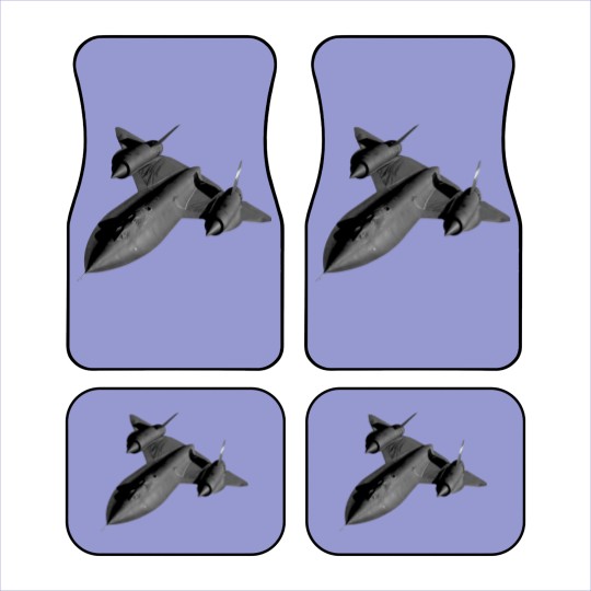 Discover SR-71B Blackbird Flying - Flying - Car Mats