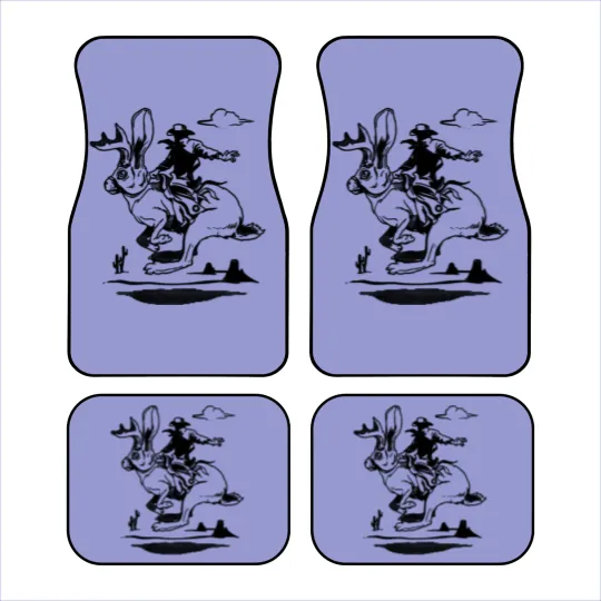 Discover Jackalope Bronco Car Mats