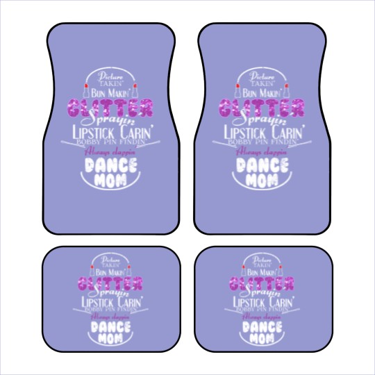Discover Glitter Sprayin Dance Mom Car Mats