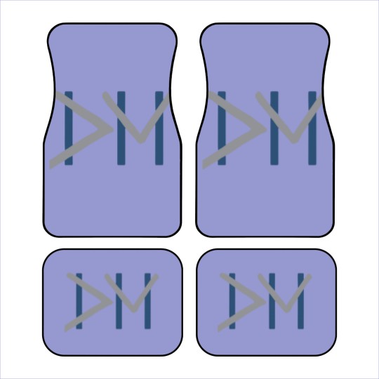 Discover DM 2k17 Blue - Depeche Mode - Car Mats