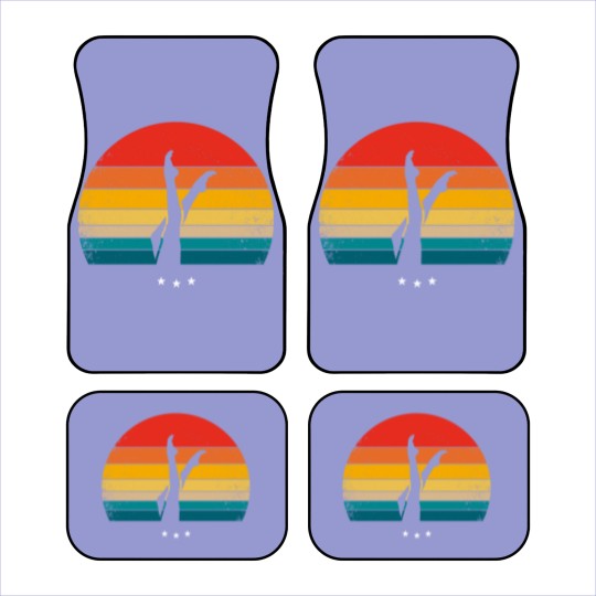 Discover Synchronized Swimming - Retro Car Mats