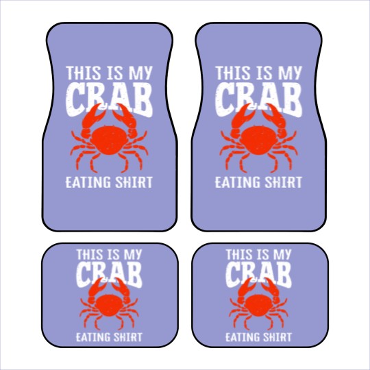 Discover Crab Eating Car Mats Car Mats
