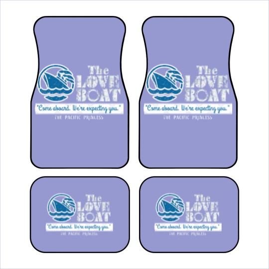 Discover The Love Boat, distressed - The Love Boat - Car Mats