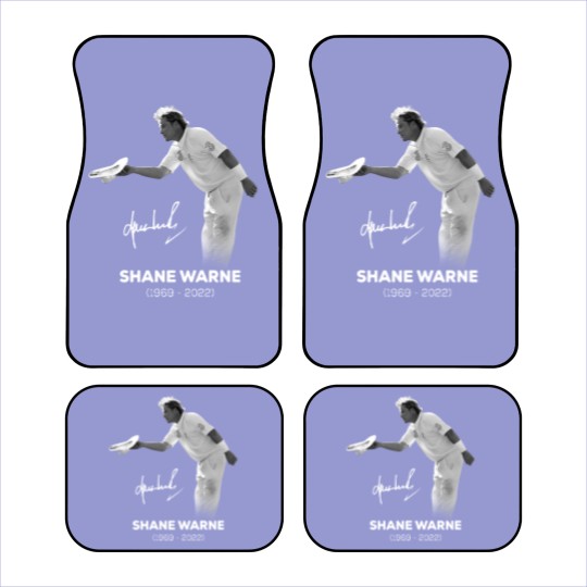 Discover RIP Shane Warne Signature Car Mats, Memories Shane Warne  1969-2022 Car Mats