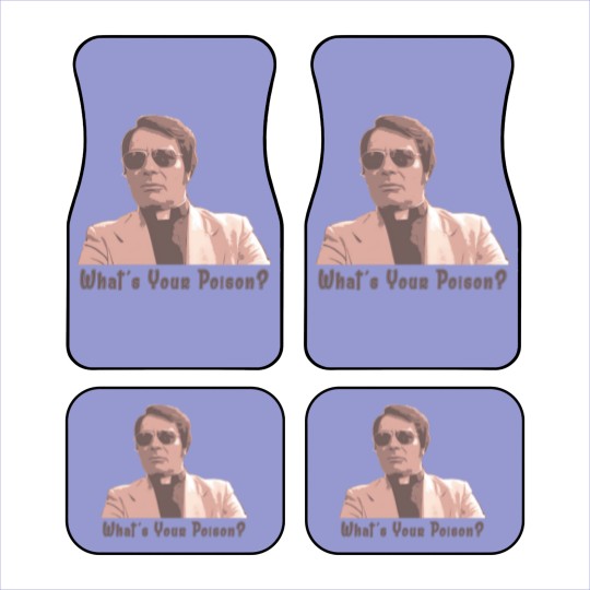 Discover What's Your Poison? - Jim Jones - Car Mats