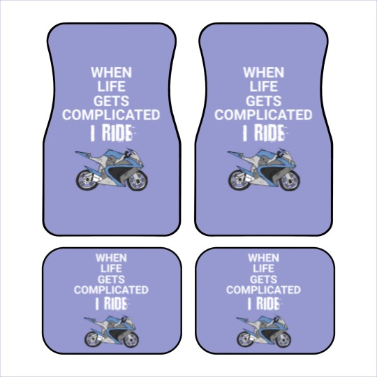Discover Motorcycle Biker quotes Car Mats