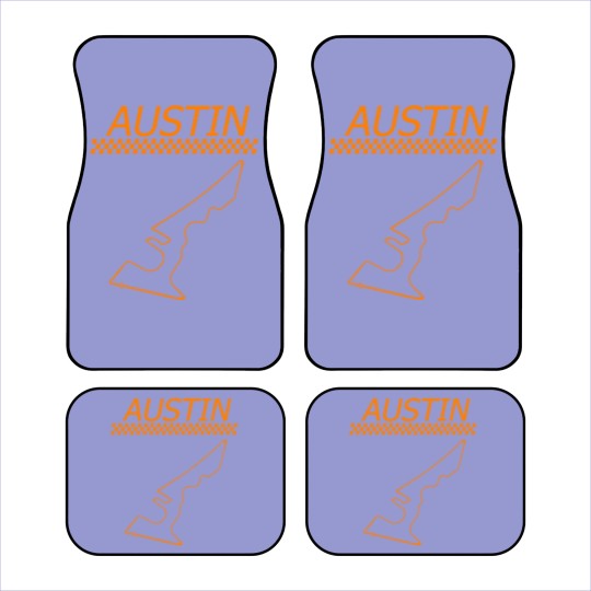 Discover Race Track In Austin Car Racing Circuit Fan Gift T Car Mats