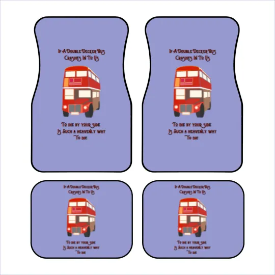 Discover To Die By Your Side - The Smiths - Car Mats