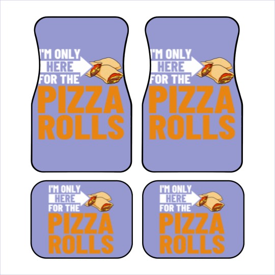 Discover Pizza Rolls Cheese Pepperoni Vegan Car Mats