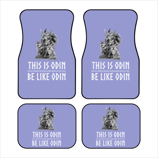 Discover Anti Socialism - Masculine Alpha Male Viking Mythology - Odin isn't offended by anything or anyone because Odin isn't a pussy - Anti Socialism - Car Mats