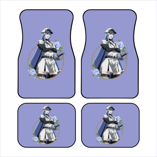 Discover Akame ga Kill - Esdeath - Akame - Car Mats