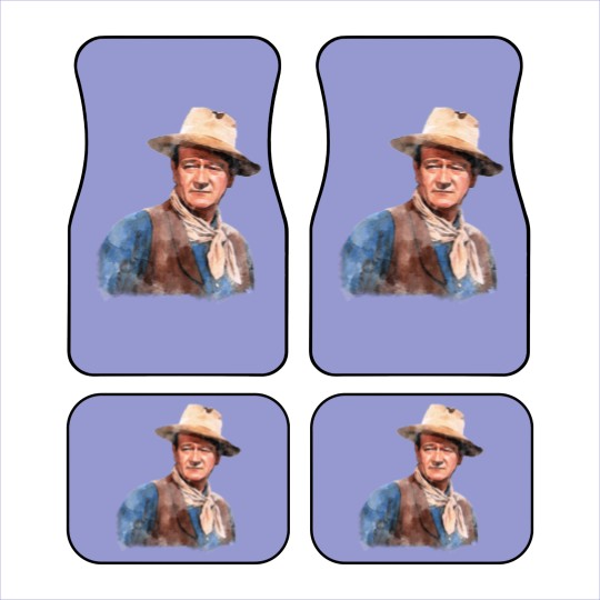 Discover John Wayne "The Duke" - Watercolor - John Wayne - Car Mats