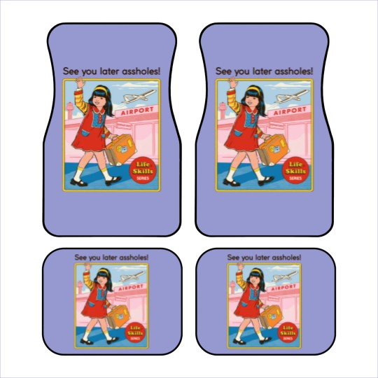 Discover See You Later - Funny - Car Mats