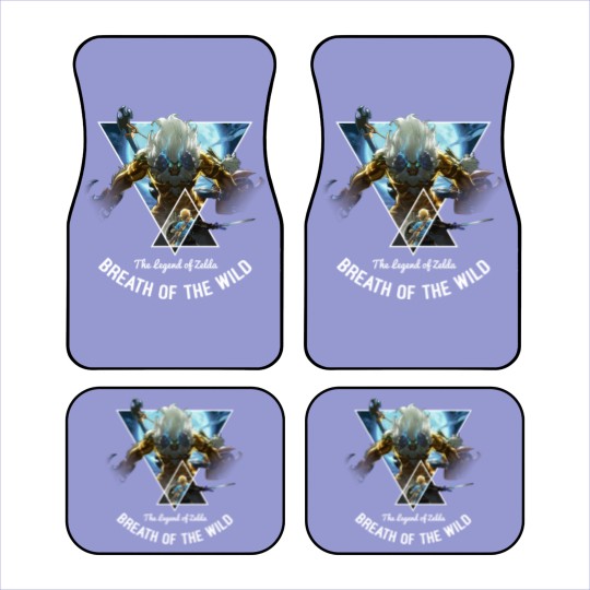 Discover The Legend Of Zelda: Breath Of The Wild Triangle Portrait Pullover Car Mats