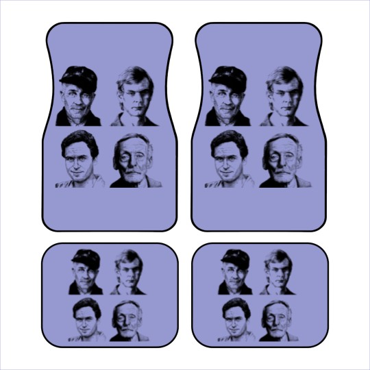 Discover American Serial Killer - Ted Bundy - Car Mats