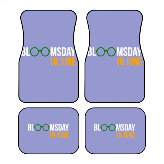 Discover Bloomsday James Joyce Celebration - James Joyce - Car Mats