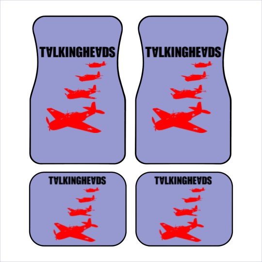 Discover Talking Heads Car Mats