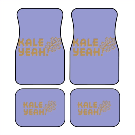 Discover Kale Yeah Car Mats