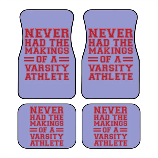 Discover Never Had The Makings Of A Varsity Athlete - Sopranos - Car Mats