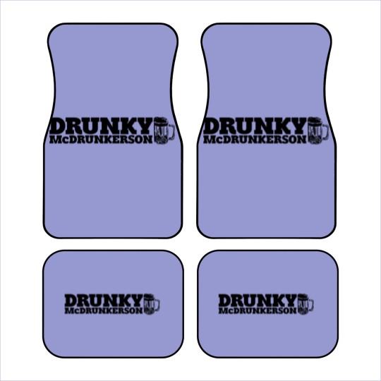 Discover DRUNKY McDRUNKERSON Car Mats