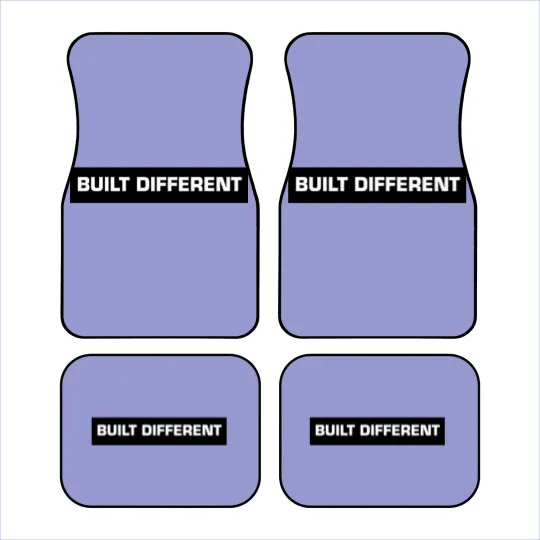Discover Just built different Car Mats