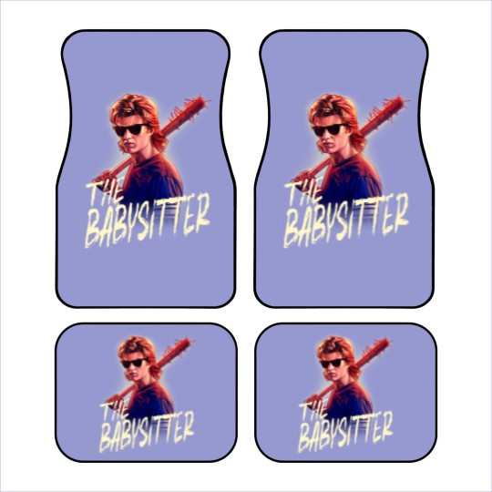 Discover Netflix Stranger Things Steve The Babysitter Portrait Car Mats