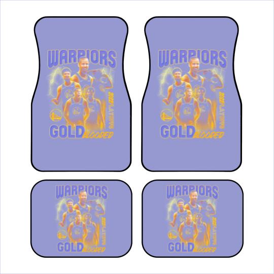 Discover Stephen Curry, Klay Thompson, Draymond Green, Kevon Looney Car Mats