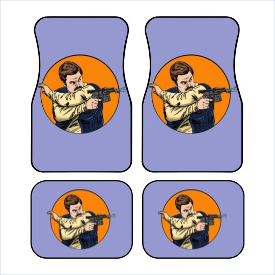 Discover Ron Solo - Ron Swanson - Car Mats