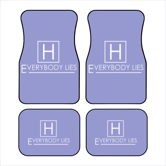 Discover Everybody Lies - House - Car Mats