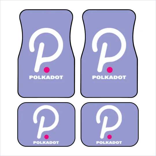 Discover Polka Dot Car Mats Polkadot Logo Crypto Cryptocurrency