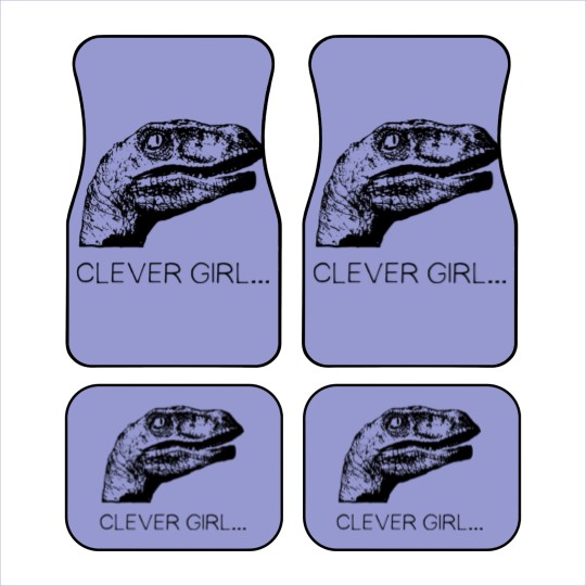 Discover clever girl Car Mats