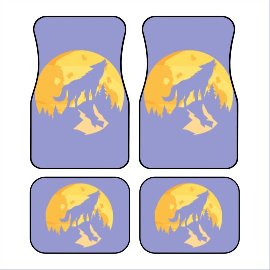 Discover wolf - Wolf - Car Mats