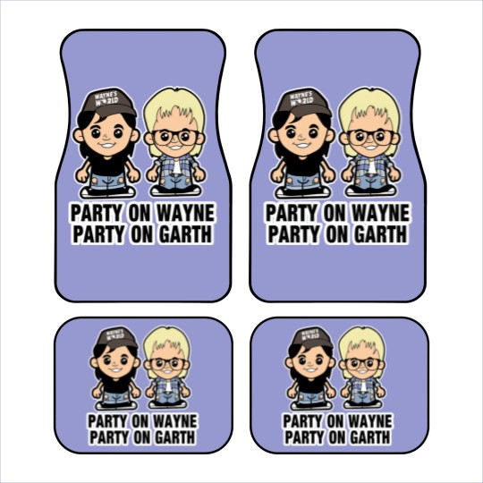 Discover Lil Wayne and Garth - Waynes World - Car Mats