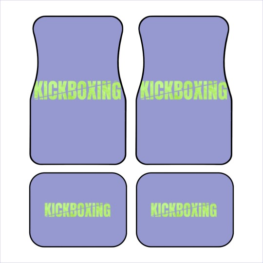 Discover Kickboxing Gift Logo Car Mats