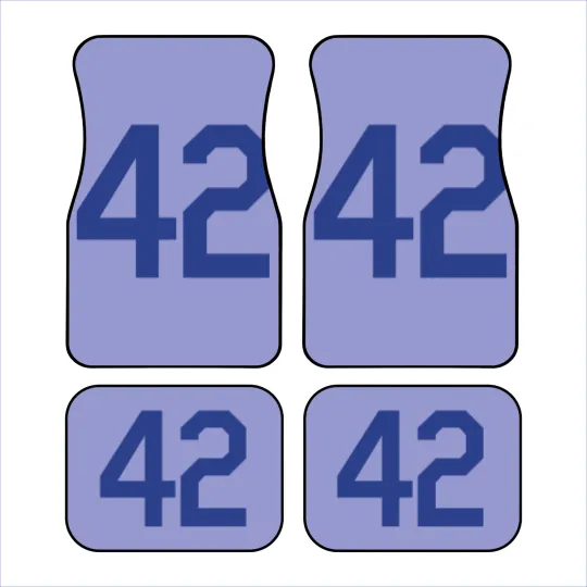 Discover Jackie Robinson 42 Design Car Mats