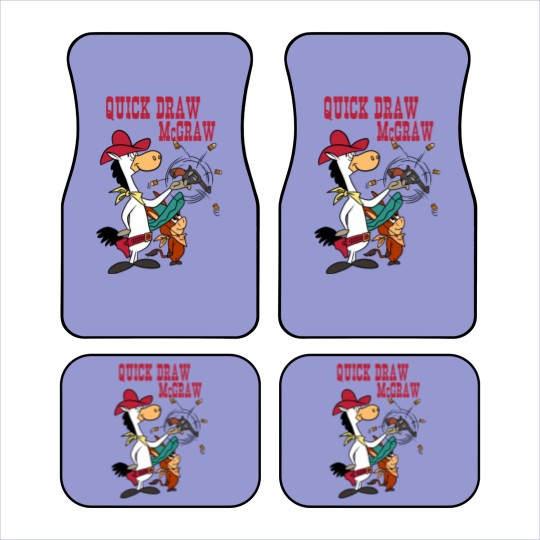 Discover Quick Draw mcgraw - Quick Draw Mcgraw - Car Mats