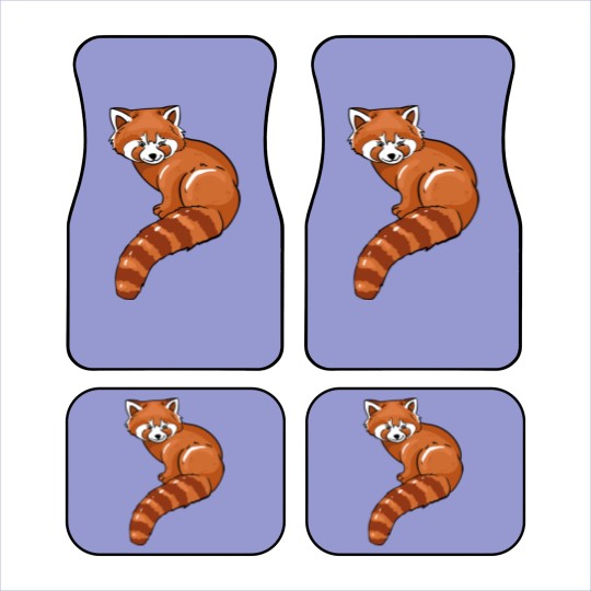 Discover Red Panda Lover Illustration Gifts Red Pandas Gift Car Mats