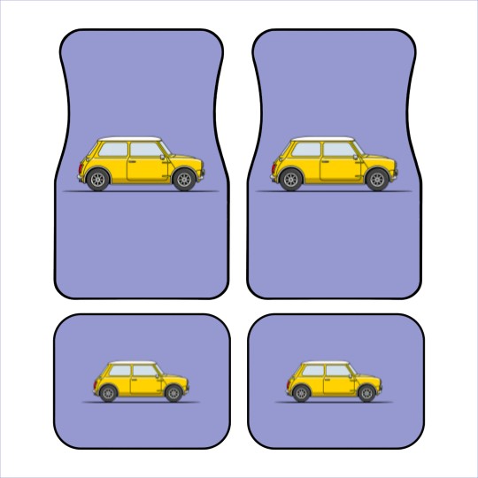 Discover Classic Mini Cooper - Yellow - Mini - Car Mats