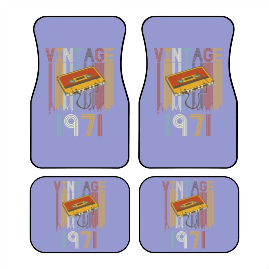 Discover Vintage 1971 Retro Car Mats
