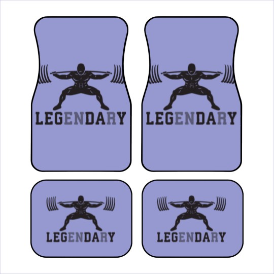 Discover LEGENDARY - Leg Day - Squat Car Mats