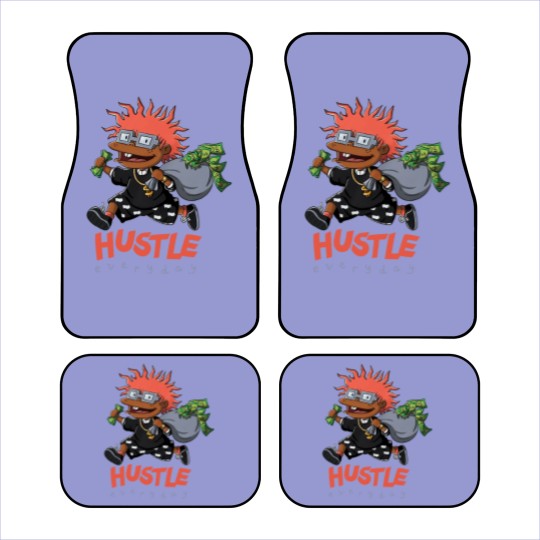 Discover Hustle Rugrats Unisex Car Mats Match Jordan 12 Utility Grind